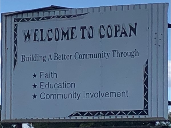 Conan welcome sign 