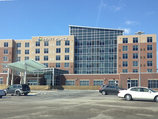 Hyatt Place Hotel attached to the Suburban Collection Showplace
