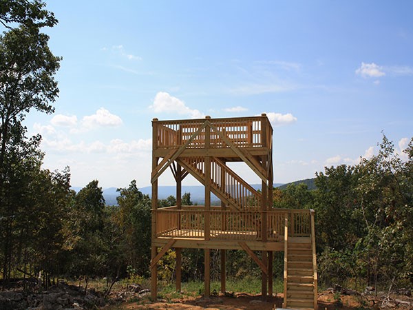 Check out this breathtaking view at Watson Grande Preserve in McMullen Cove viewing tower