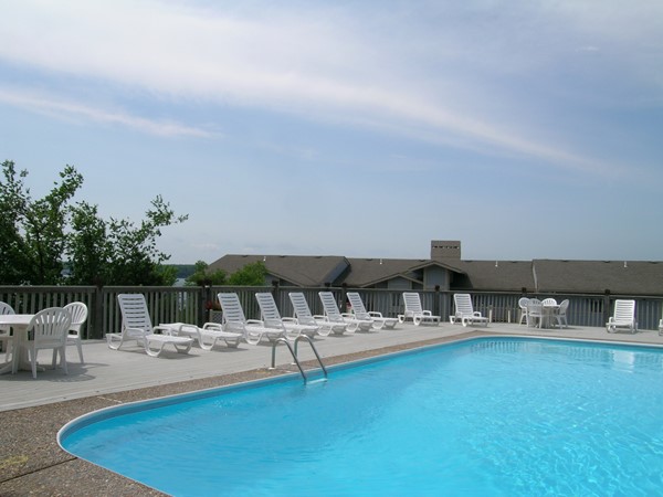 Catch some rays by the pool at Spinnaker Point Condominiums 