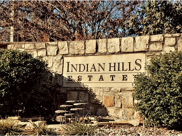 Indian Hills Estates is a beautiful neighborhood in Blue Springs