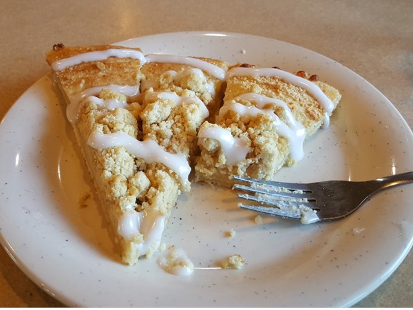 Yum! Dessert Pizza at Pizza Ranch in Waverly