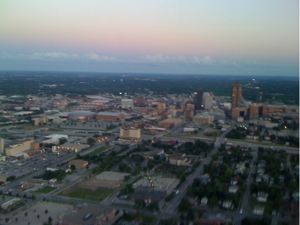 Downtown Des Moines Skyline 