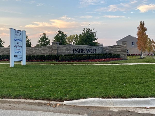 New single family homes at the Park West subdivision in Westland 