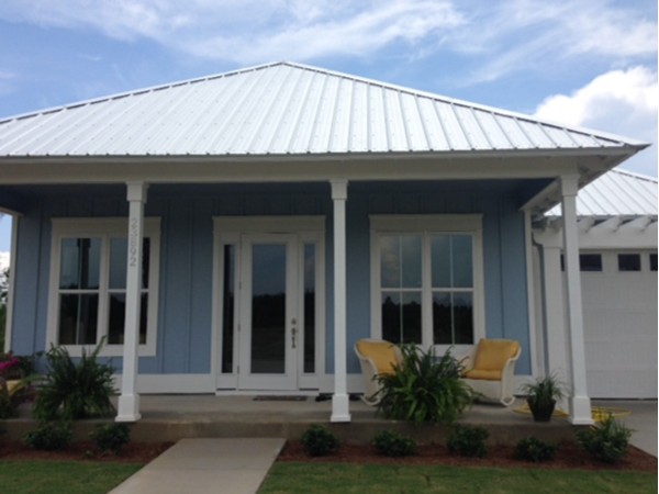 One of the newest completed homes in Cypress Village.