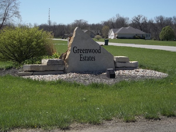 Executive homes in Greenwood Estates