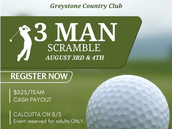 Greystone 3 Man Scramble 