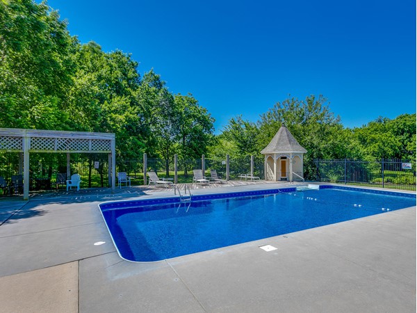 Gorgeous pool/commons area exclusive to Deer Trail neighborhood! 35 acres of common space