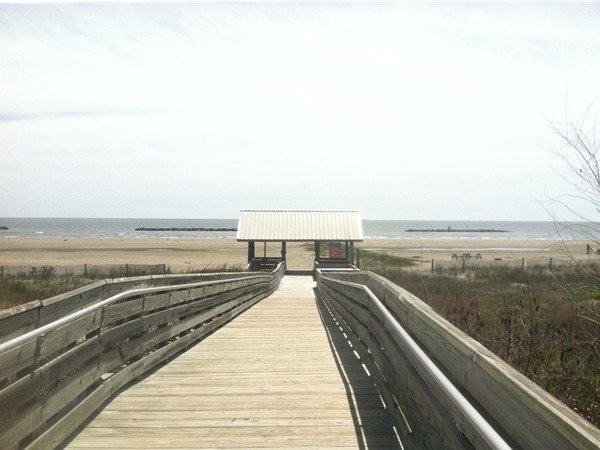 Grand Isle State Park has a beautiful sunny beach open to the public. Entry is $2 per person.
