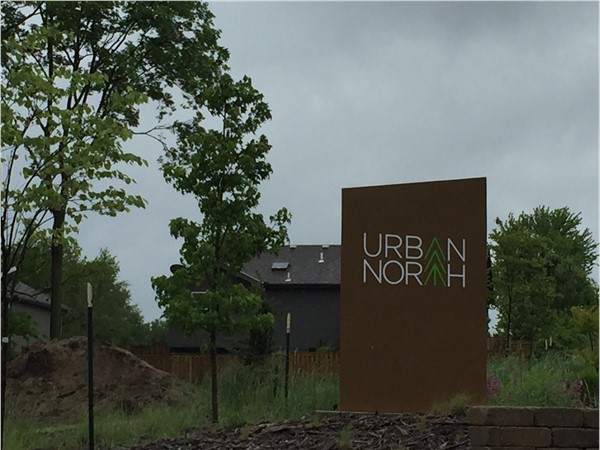 Urban North subdivision entrance