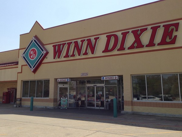 Winn Dixie Supermarket on the corner of Stumberg and Coursey - next to Carrington Place subdivision