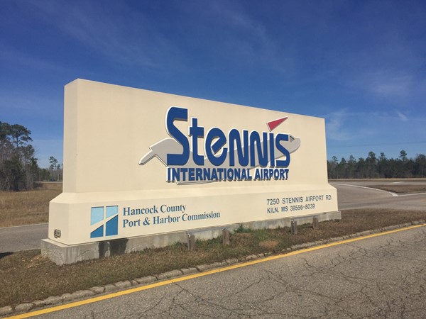 Stennis International Airport is a public use airport just off Hwy 603