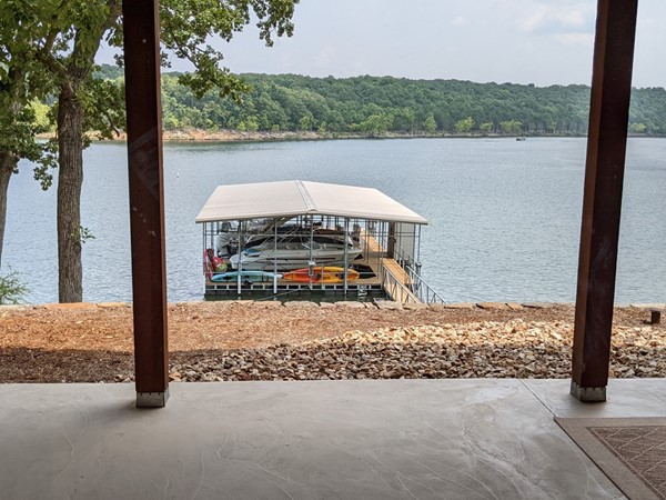 Beautiful private dock on Table Rock Lake