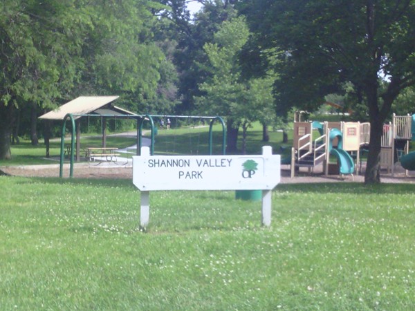 Shannon Valley Park along Overland Park walking trail