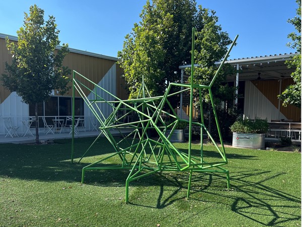 Grasshopper playground located in the Icehouse Project in Edmond
