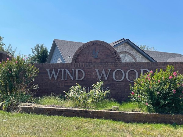 Wind Wood Estates is south of I-240 on S Sooner Rd.