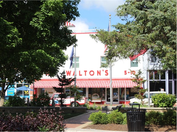 Walton's 5-10 Museum on the Square in downtown Bentonville 