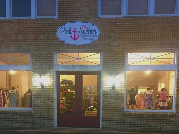The Pink Anchor in Silverhill is a lovely boutique with apparel and gifts 