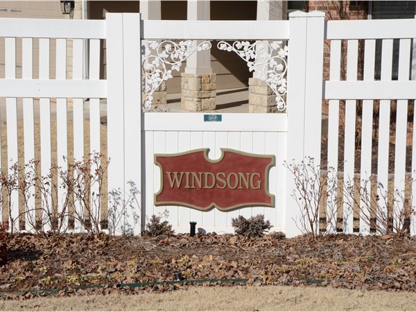 Windsong has many lovely homes