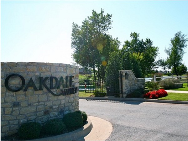 Oakdale Valley is a gated community