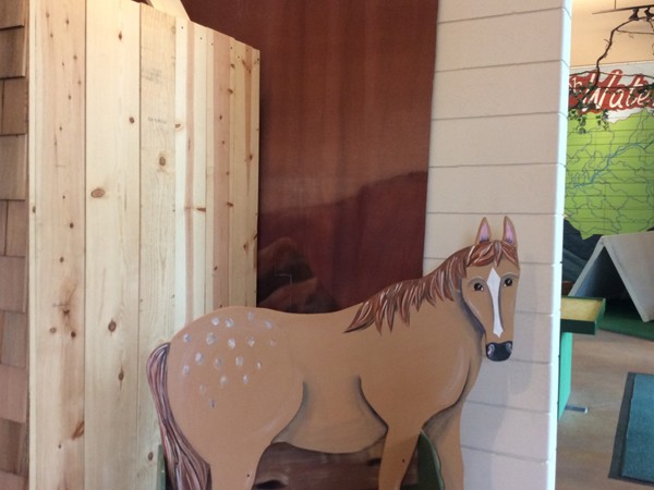 Wooden horse - Discovery Zone