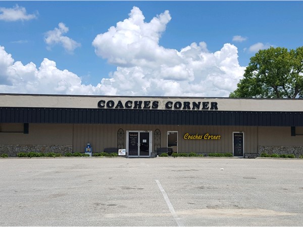 Coaches Corner is the local's favorite sports bar with great food and live music