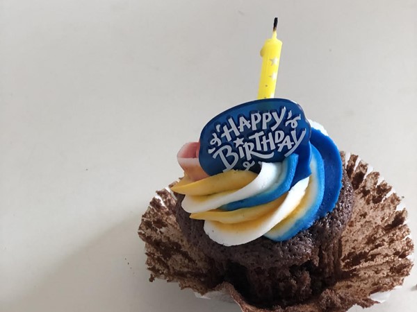 Royal Dutch Bakery has so many yummy treats. This cupcake is perfect to bring friends for birthdays.
