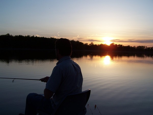 Milford Lake fishing