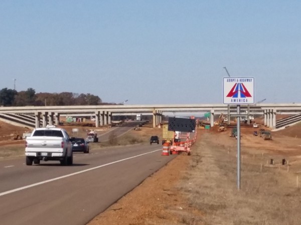 Interstate 69 project which goes through Desoto County is the largest road project in the U.S.
