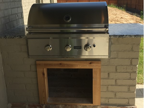 Newest style for small outdoor kitchen. This is one of my favorite things in Latter Rayne 