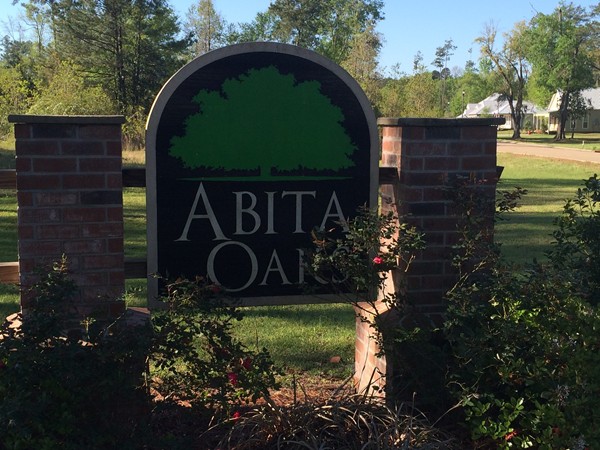 Abita Oaks entrance