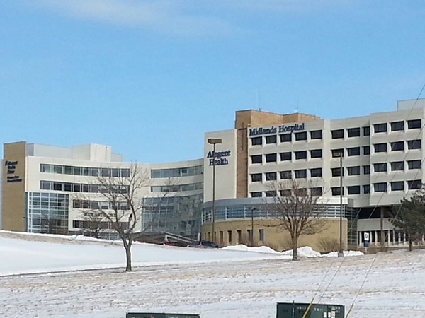 Midlands Hospital in Papillion is just off of 84th St and Hwy 370