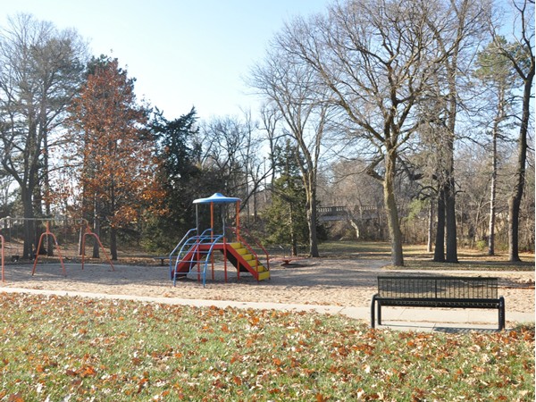 Memorial Park playground area, just north of Sheridan Blvd.