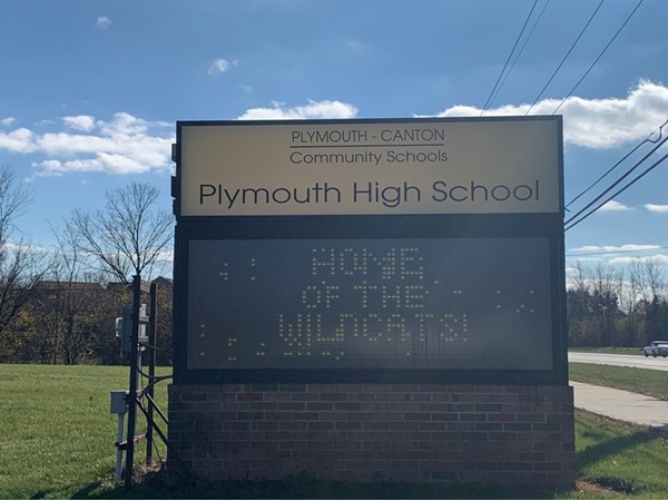 Plymouth High School is one of three high schools in the Park