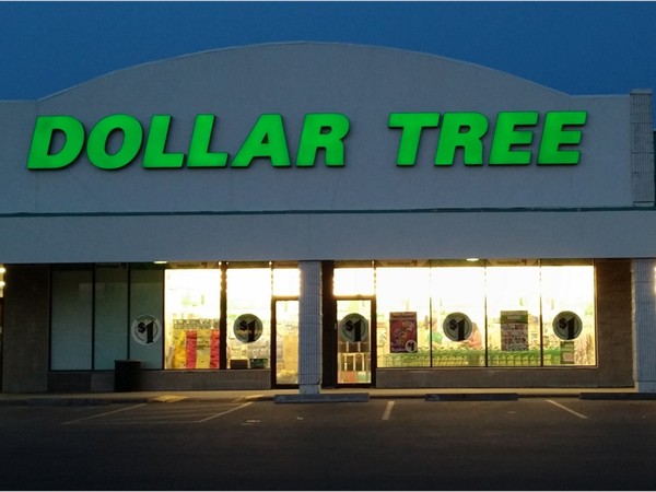This Dollar Tree is a fairly new addition, right next to the Kroger in town.