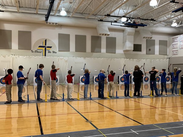 Christ The King Lutheran School has an extremely talented archery team