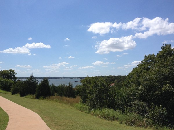 Lake Arcadia. I can see the Devon Tower and downtown OKC in the distance