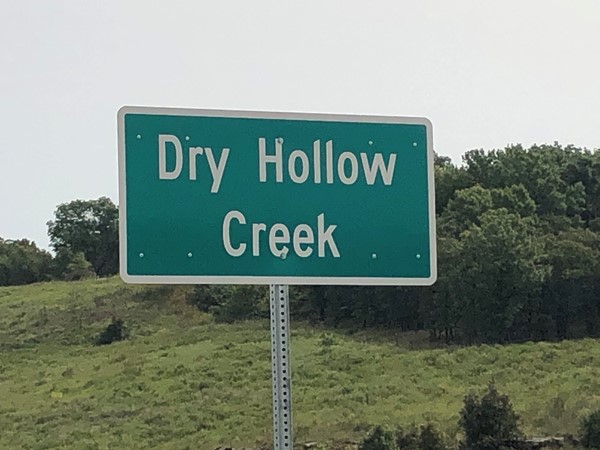 Great name for a creek. Better than, “Big ditch without water”
