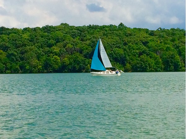 Lake Jacomo Sail Boat Cove