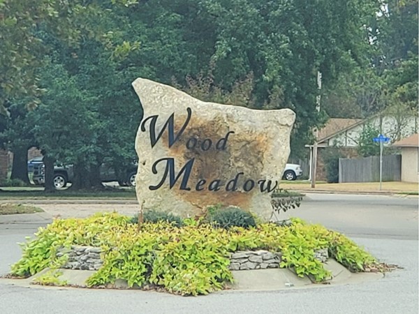 Woodmeadow in the past few years has updated their entrance with a beautiful rock design