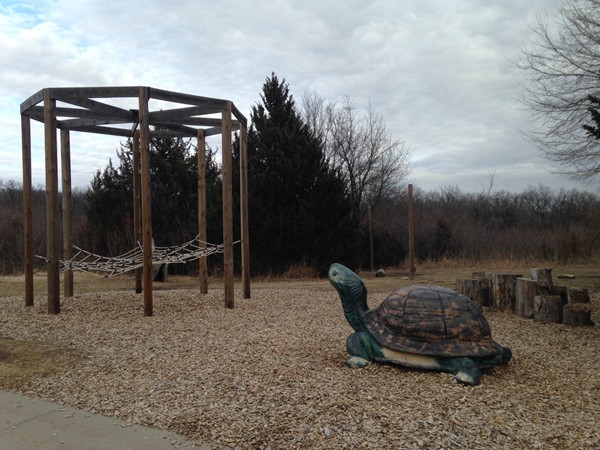 Children's playground in Prairie Park 