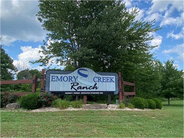 Emory Creek Ranch subdivision - Branson, MO