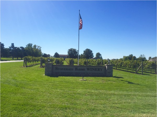 Gorgeous winery conveniently located off of Colbern Road