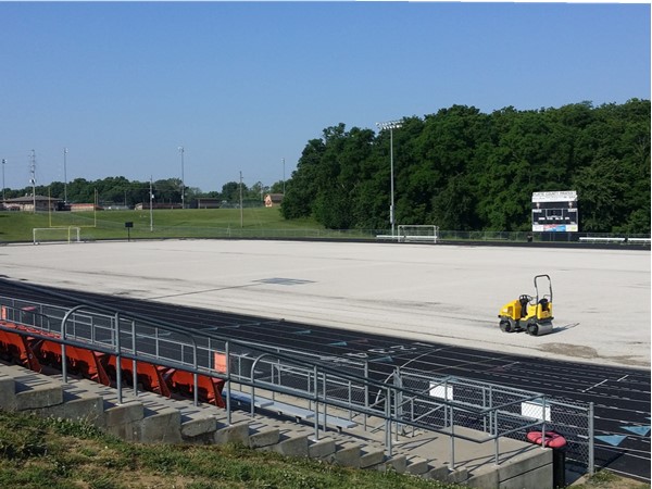 New football field for Platte County Pirates