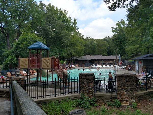 Devil's Den State Park has a nice swimming area