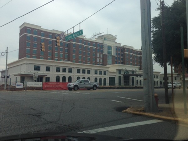 New Embassy Suites Hotel downtown Tuscaloosa