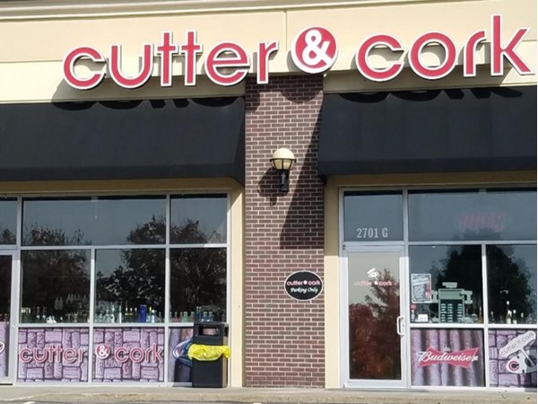 Looking for liquor or smokes? Stop on by Cutter and Cork