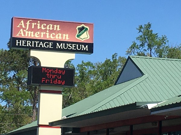 African American Heritage Museum is open Monday-Friday 