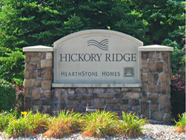 Hickory Ridge Subdivision