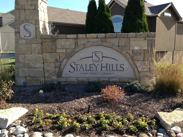 Beautiful Staley Hills in Kansas City. 